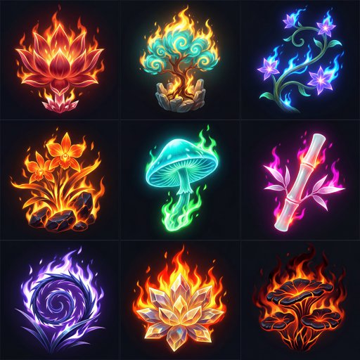 AIGC图标（游戏）